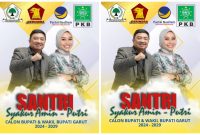 Wacana Duet SANTRI, Syakur Amin dan Putri Karlina, Siap Maju di Pilkada Garut 2024