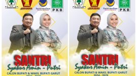 Wacana Duet SANTRI, Syakur Amin dan Putri Karlina, Siap Maju di Pilkada Garut 2024