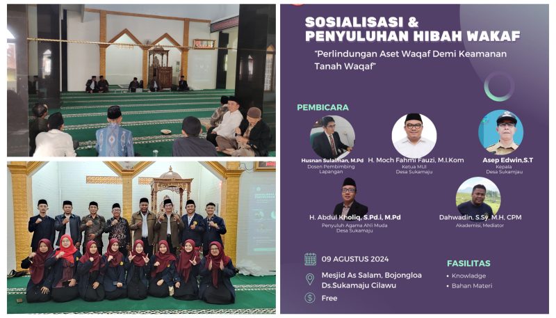 Pentingnya Perlindungan Aset Wakaf: STAI Al Musaddadiyah Garut Adakan Penyuluhan di Desa Sukamaju