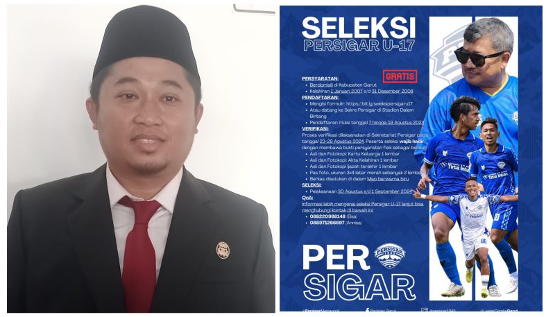 Piala Soeratin 2024: Persigar Garut Gelar Seleksi U-17, Dadan Wandiansyah Fokus Temukan Pemain Berbakat Garut