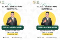 Mimpi Anak Petani Takkan Pernah Mati: Suprih Rozikin, SH.MH Dilantik sebagai Anggota DPRD Garut 2024-2029