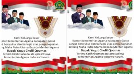 Kepala Kemenag Garut Bangga Atas Penganugerahan Bintang Mahaputra Utama kepada Menteri Agama Yaqut Cholil Qoumas