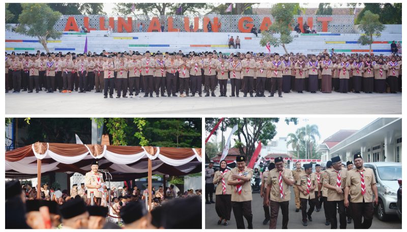 Kwartir Cabang Garut Peringati Hari Pramuka ke-63: Dari Tunas Kitri Award hingga Peluncuran Buku Kepramukaan