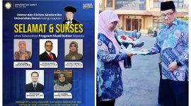 Syakur Amin, Rektor Universitas Garut Berikan Penghargaan kepada Dosen yang Sukses Raih Gelar Doktor