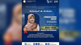 Mahasiswa Universitas Garut, Luthpiyah Isnaeni Sopandi, Raih Medali Perunggu di Isaac Newton Competition 2024