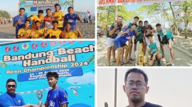 Tim Bola Tangan Garut Raih Juara 3 di Bandung Beach Handball Open Championship 2024