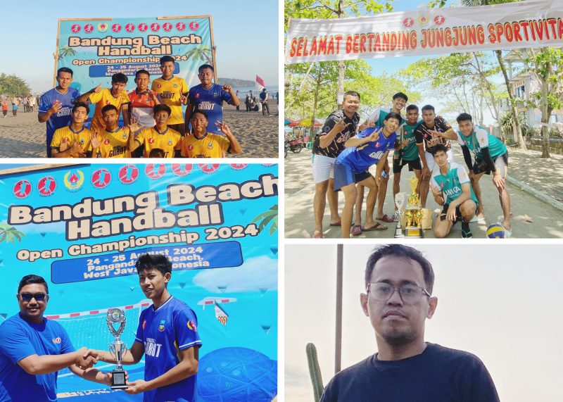 Tim Bola Tangan Garut Raih Juara 3 di Bandung Beach Handball Open Championship 2024