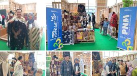 PJ Bupati Garut Tertarik pada Batik Karya Ria Apriani, Nasabah PNM Mekaar di Festival UMKM Garut 2024