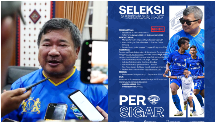 Ketum Persigar Rudy Gunawan_ Hanya 25 Pemain Terbaik yang Akan Wakili Persigar di Piala Soeratin!