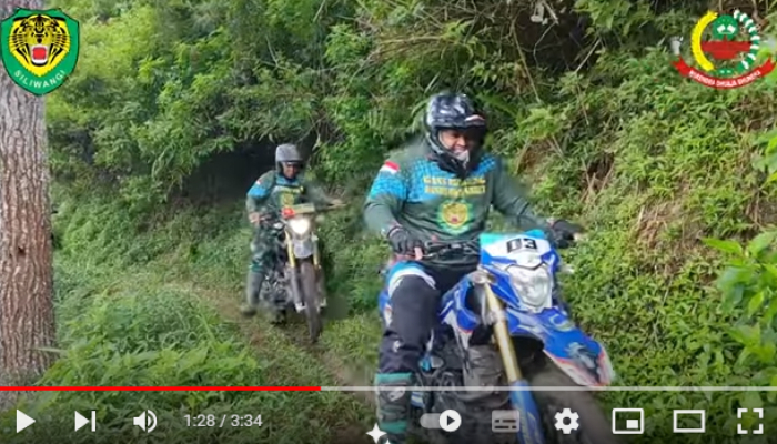 Trabas Bersama Dandim 0611_Garut, Letkol Czi Dhanisworo_ Semangat Juang Menaklukkan Tantangan Medan Off-Road