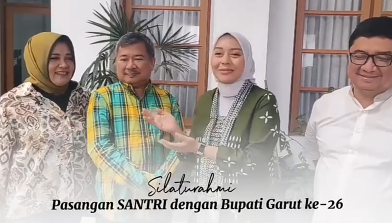 Rudy Gunawan Berikan Dukungan Penuh kepada Abdusy Syakur Amin dan Putri Karlina untuk Pilkada Garut