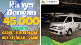 CTU Shuttle Hadirkan Promo Tiket Garut-BIJB Kertajati Rp 45,000 untuk Semua Penerbangan, Berlaku Hingga Oktober