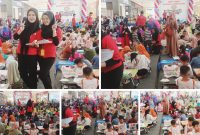 Ratusan Anak PAUD dan SD Ikut mewarnai dan Menggambar Nasional Fruitcity Garut