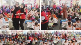 Ratusan Anak PAUD dan SD Ikut mewarnai dan Menggambar Nasional Fruitcity Garut