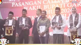 KPU Garut Tetapkan Nomor Urut Pasangan Calon Pilkada 2024: Helmi-Yudi 01, Syakur-Putri 02