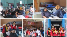 PMR MAN 1 Garut Bersama PMI Gelar Donor Darah, 81 Labu Darah Terkumpul dari 125 Pendonor