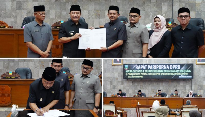 Rapat Paripurna DPRD Garut Bahas Propemperda 2024, Barnas Adjidin Dorong Penanganan Kemiskinan dan Bencana