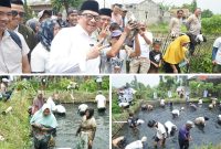 Berburu Ikan ala Syakur-Putri: Kampanye Asyik Sambil Dengarkan Aspirasi Warga Garut