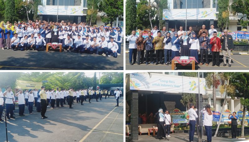 Laksanakan Upacara Bendera Peringati Hari Listrik Nasional ke-79 dan Hari Sumpah Pemuda ke-96 Tahun 2024, PLN UP3 Garut Komitmen Jaga Keandalan Suplai Listrik Untuk Kemajuan Kabupaten Garut