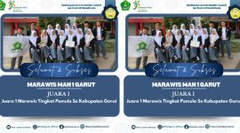 Bawa Pulang Juara 1! Tim Marawis MAN 1 Garut Bukti Nyata Prestasi di Seni Budaya Islami!