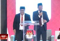 Debat Pilkada Garut 2024, Helmi-Yudi Tunjukkan Komitmen Lanjutkan Pembangunan Garut