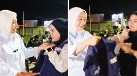 Viral! Ibu Hamil Ngidam Rompi Kampanye Putri Karlina, Momen Haru di Pilkada Garut