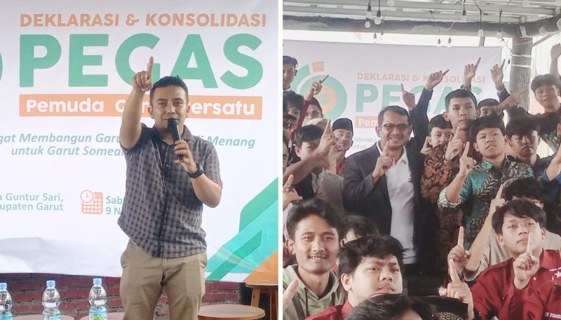 Deklarasi PEGAS: Pemuda Garut Bersatu Solid Dukung Helmi-Yudi di Pilkada Garut 2024, Siap Wujudkan Garut Someah!