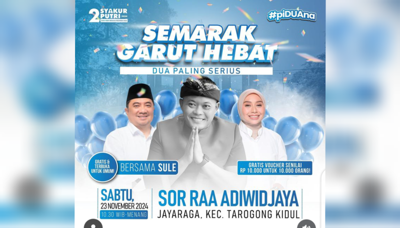 Kampanye Akbar Syakur-Putri 2024: Gratis, Ada Sule, dan Festival Seru!