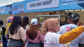 Bazar UMKM Laris Manis, Kampanye Akbar Syakur-Putri Beri Dampak Positif untuk Pelaku Usaha (Foto : Irwan/RRI)