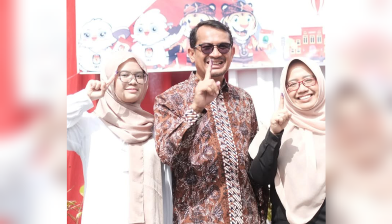 Usai Gunakan Hak Pilih, Helmi Budiman Harapkan Pilkada Garut 2024 Berjalan Damai dan Demokratis