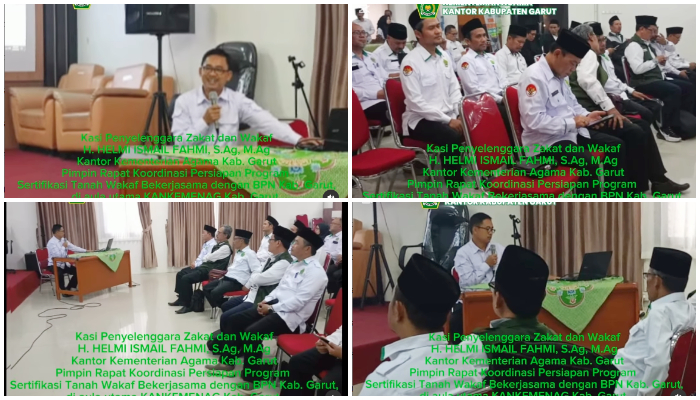 Program Sertifikasi Tanah Wakaf, Kemenag Garut dan BPN Perkuat Sinergi untuk Umat