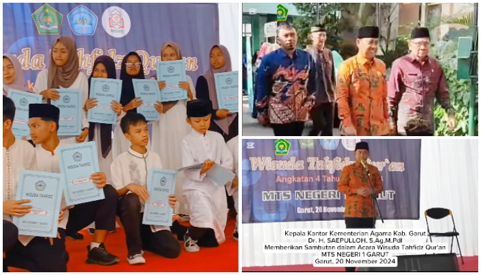 Wisuda Tahfidz Angkatan Ke-4_ Bukti Komitmen MTsN 1 Garut Mencetak Generasi Qur'ani