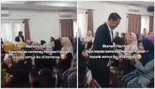 Peringati Hari Ibu, H. Saepulloh Berikan Apresiasi dan Hadiah untuk Para Ibu di Kemenag Garut