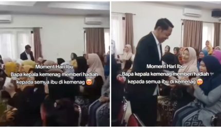 Peringati Hari Ibu H. Saepulloh Berikan Apresiasi dan Hadiah untuk Para Ibu di Kemenag Garut