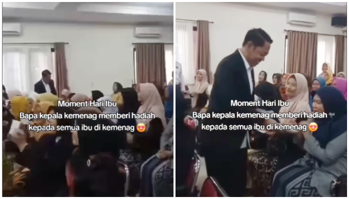 Peringati Hari Ibu, H. Saepulloh Berikan Apresiasi dan Hadiah untuk Para Ibu di Kemenag Garut