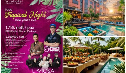 Rayakan Malam Tahun Baru di favehotel Cimanuk Garut dengan Nuansa Tropis dan Doorprize Seru