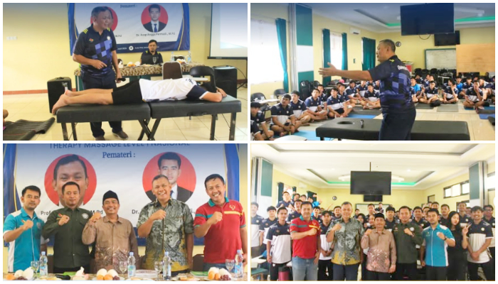 UNIGA Gelar Pelatihan Sport Massage Nasional, Mahasiswa Siap Jadi Ahli!