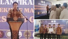 Rektor Universitas Garut, Dr. Irfan Nabhani,  Lantik BEM Uniga Pertama, Ini Pesan Penting untuk Mahasiswa!