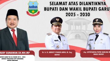 Rudy Gunawan Beri Pesan Penting untuk Bupati dan Wakil Bupati Garut yang Baru!