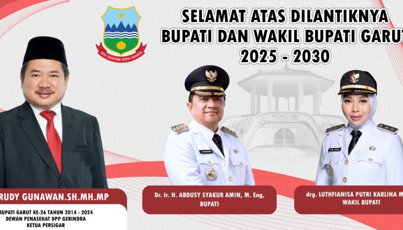 Rudy Gunawan Beri Pesan Penting untuk Bupati dan Wakil Bupati Garut yang Baru!