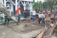 Jalan Cor Red Mix di Kampung Babakan Cipari Rampung, Warga Kini Lebih Mudah Beraktivitas!