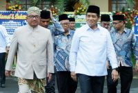 Garut Dipimpin Tokoh Hebat! Wamenag RI Yakin Masa Depan Garut Akan Melesat! ( Wamenag RI , Dr. Romo H.R. Muhammad Syafi’i, S.H., M.Hum., berjalan bersama Bupati Garut Terpilih, Abdusy Syakur Amin, dalam Kunjungan Ke Universitas Garut, Senin, 17 Februari 2025