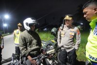 Polres Garut Razia Malam Pertama Puasa, Ratusan Knalpot Brong dan Miras Diamankan!