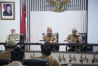 Rapat Koordinasi! Bupati Syakur Amin Minta SKPD Garut Jangan Tunda Masalah, Segera Cari Solusi