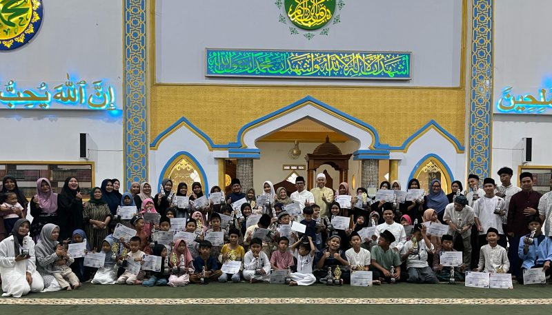 Resmi Ditutup! PasRam Masjid Dar Al Taubah Perum Cempaka Indah Sukses Cetak Generasi Islami