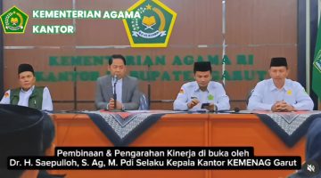 Kemenag Garut Gelar Pembinaan Pengawas Madrasah dan PAI, Tekankan 3 Kompetensi Utama