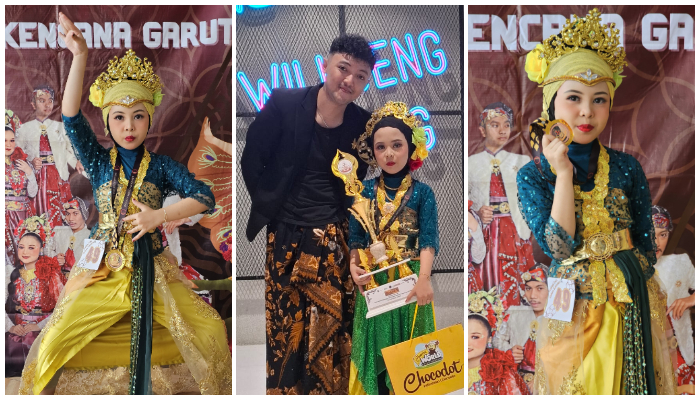 Cantik, Religius, dan Berbakat! Adeeva Shakila Gadis Berhijab Bikin Bangga Garut Lewat Tari Jaipong