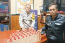 Polsek Cibatu Grebek Rumah Warga Wanakerta, 48 Botol Ciu Diamankan!