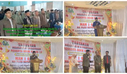 Lulusan MAN 1 Garut Dilepas Suasana Haru Doa Menggema Jaga Akhlak di Mana Pun Berada