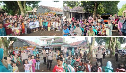 Polres Garut Bentuk Tim Trauma Healing untuk Anak Anak Korban Insiden Disposal Amunisi di Cibalong
